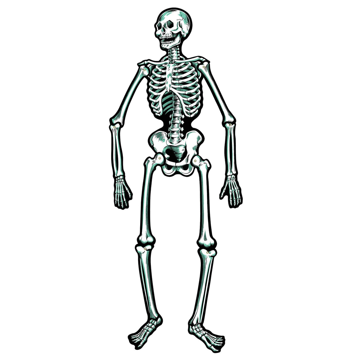 Beistle Retro Jointed Skeletons (Set of 2)