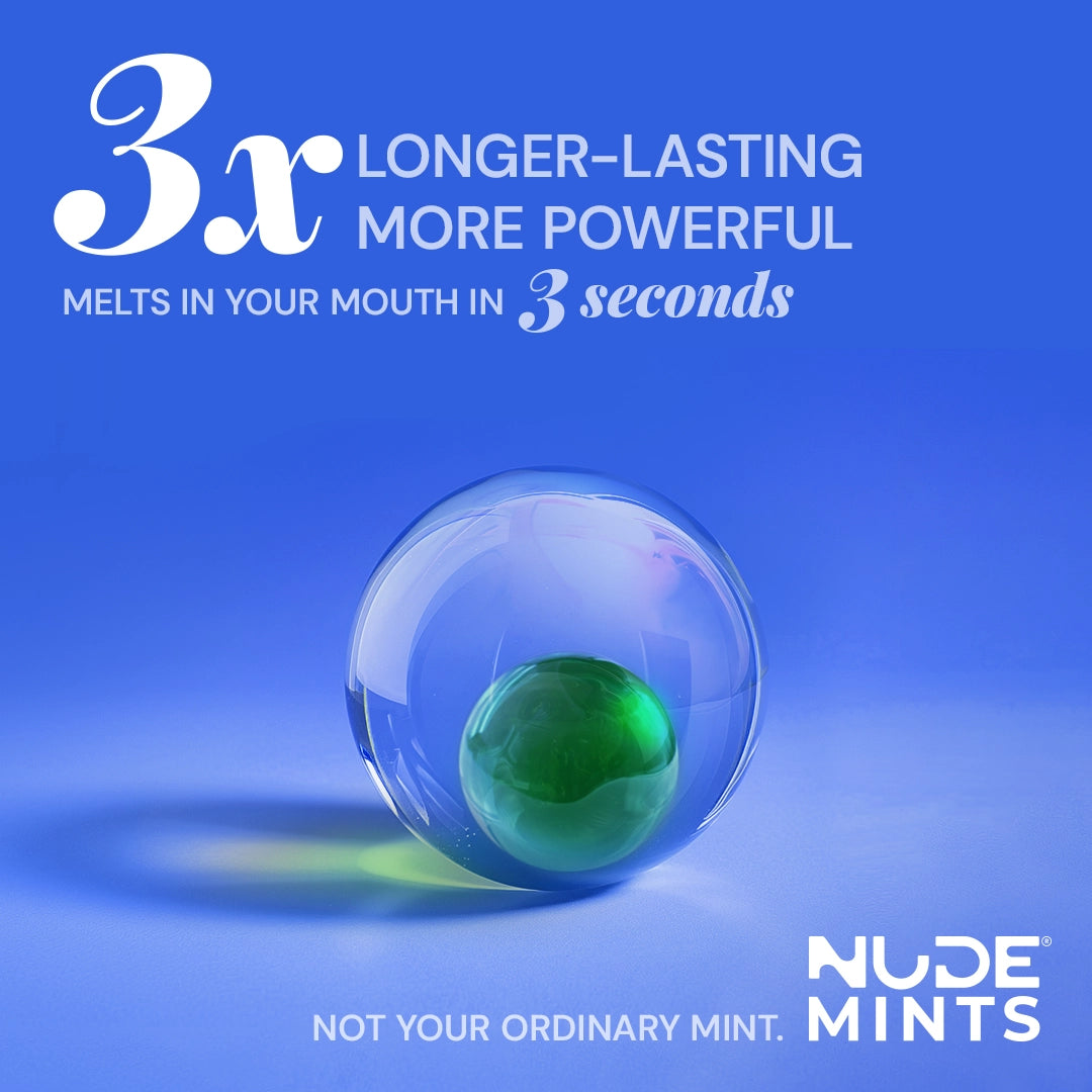 NUDE Mints Dual Action Liquid Capsules