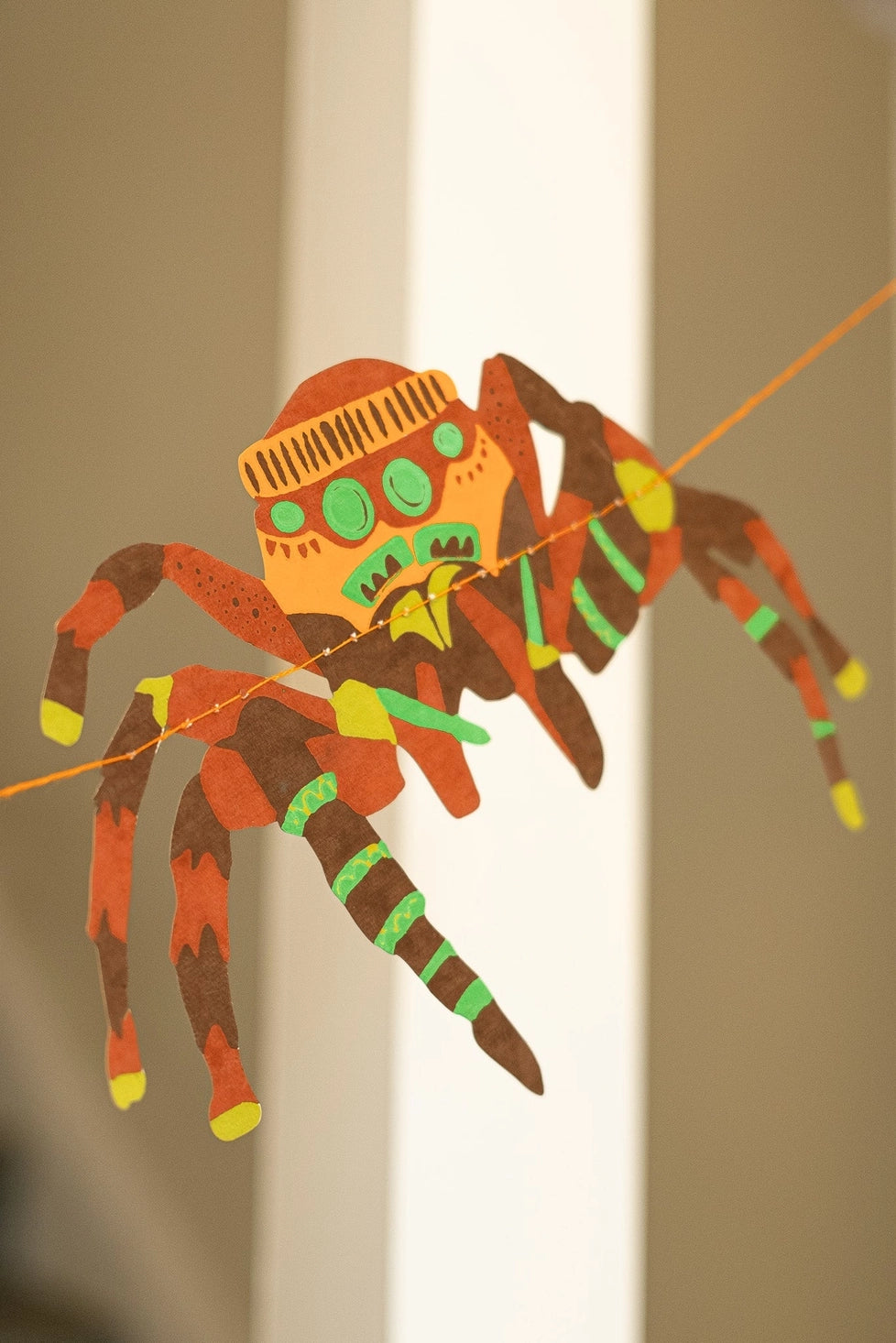 Pumpkin & Spooky Sewn Paper Garland | East End Press