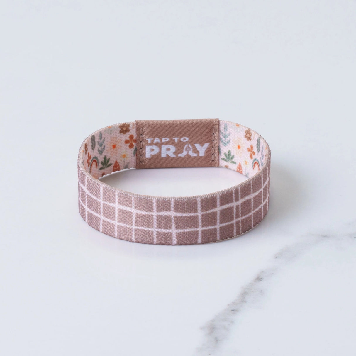 Prairie & Plaid Tap to Pray Wristband