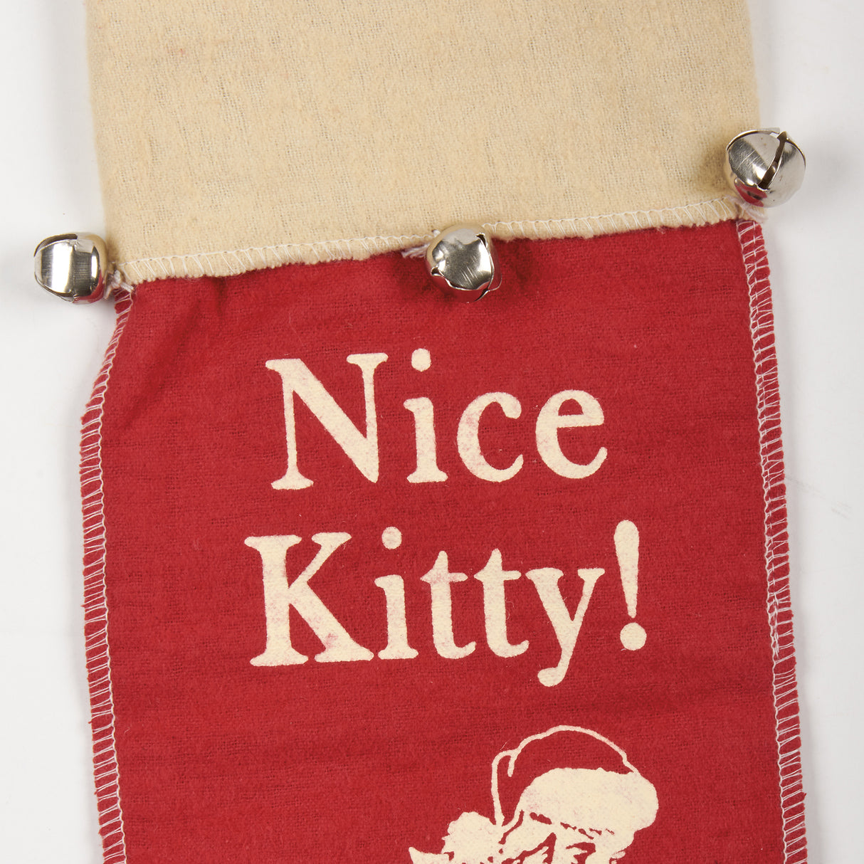 Nice Kitty! Red Pet Stocking