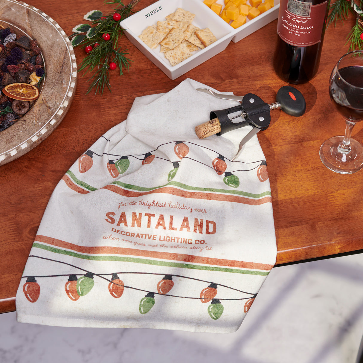 Santaland Kitchen Towel