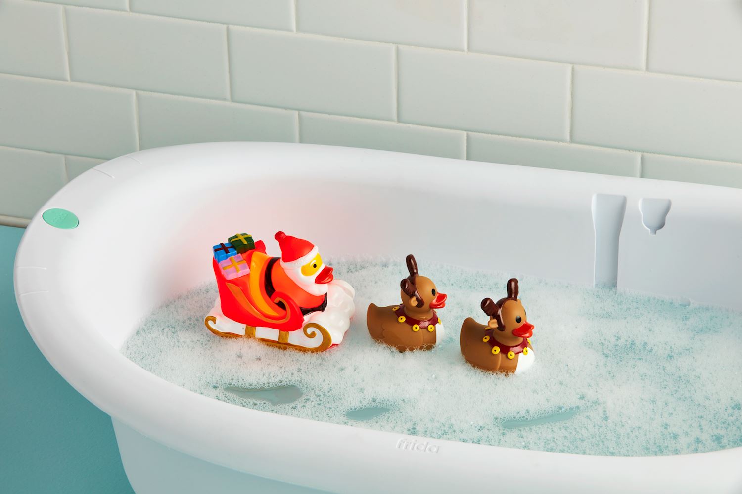 children and kids santa rubber duck toys