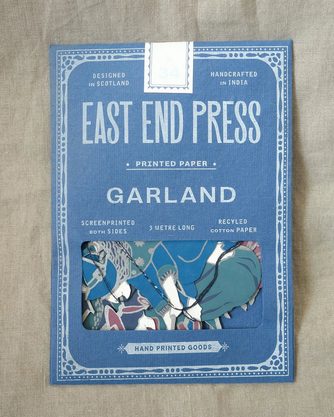 Wicked Witches Sewn Paper Garland | East End Press