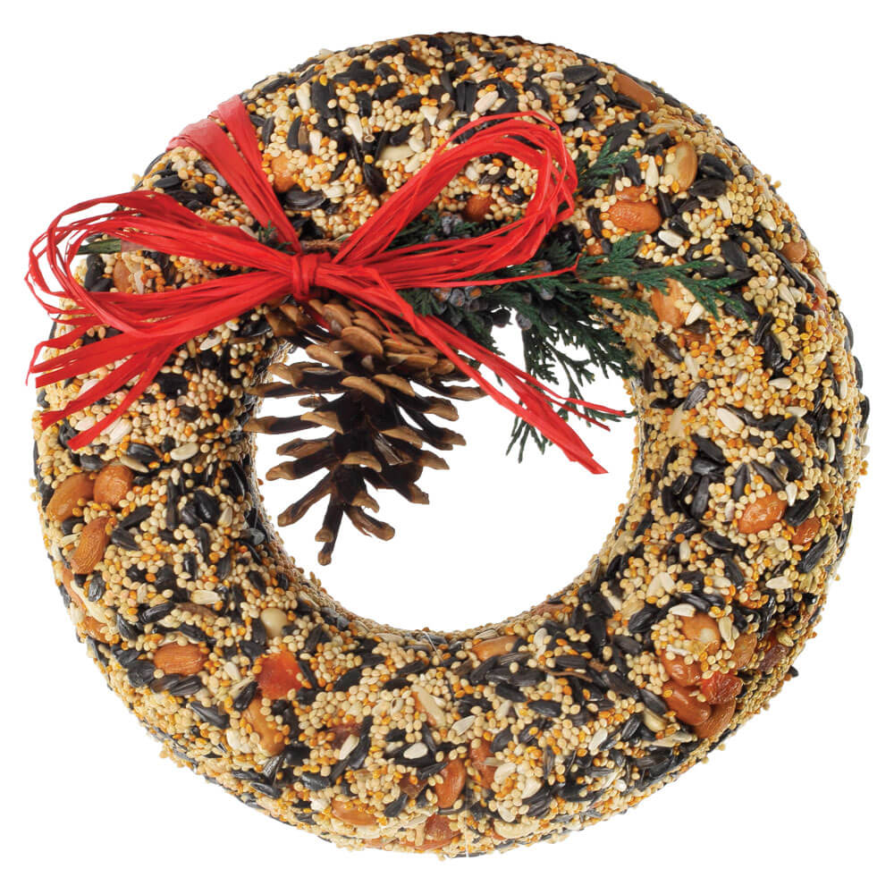 Wildfeast Christmas Bird Seed Wreath | Mr. Bird