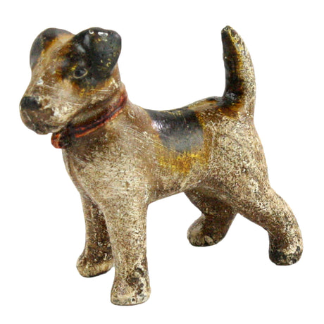 Distressed Hand-Painted Cast Iron Dog Breeds