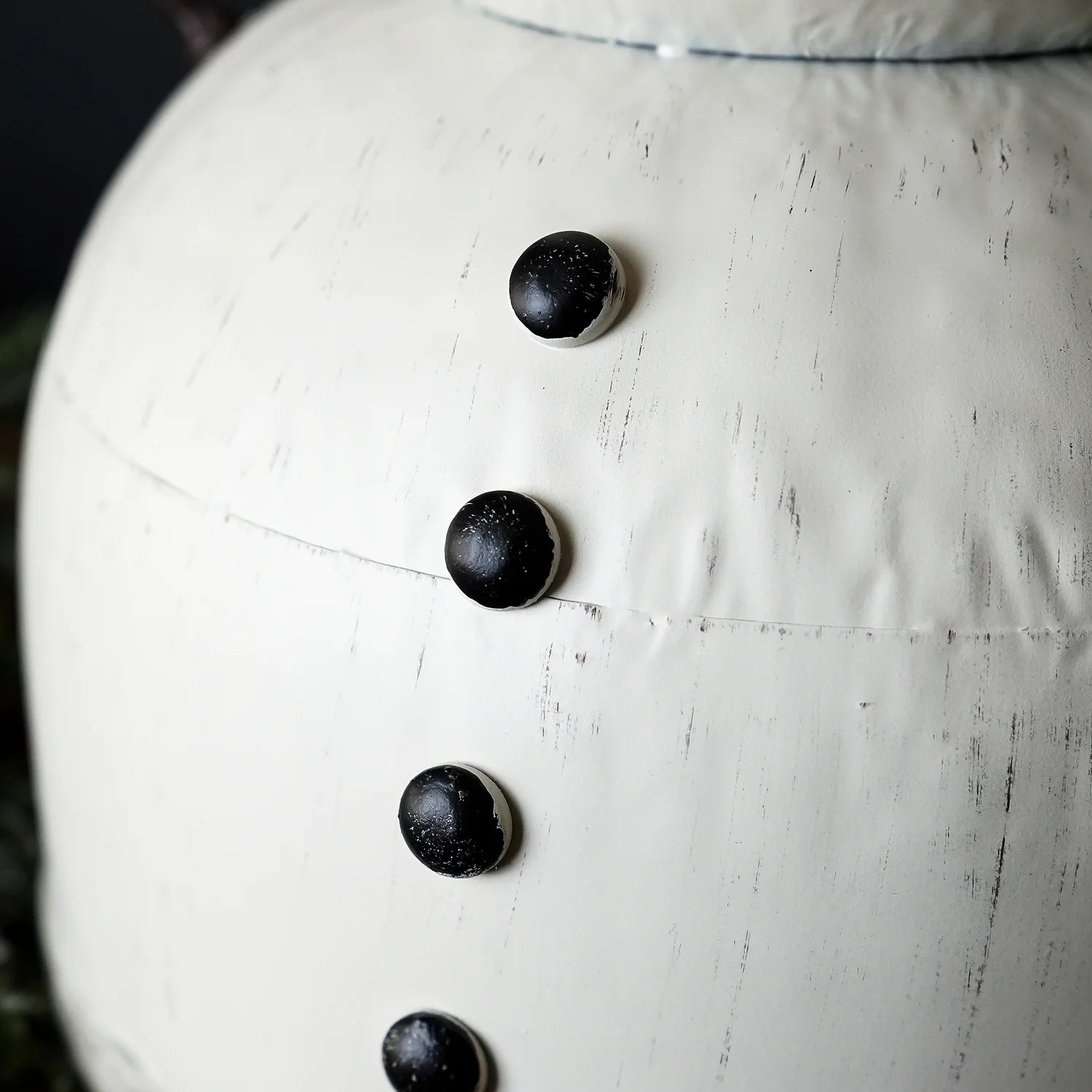 Frosty Tin Snowman Figurine