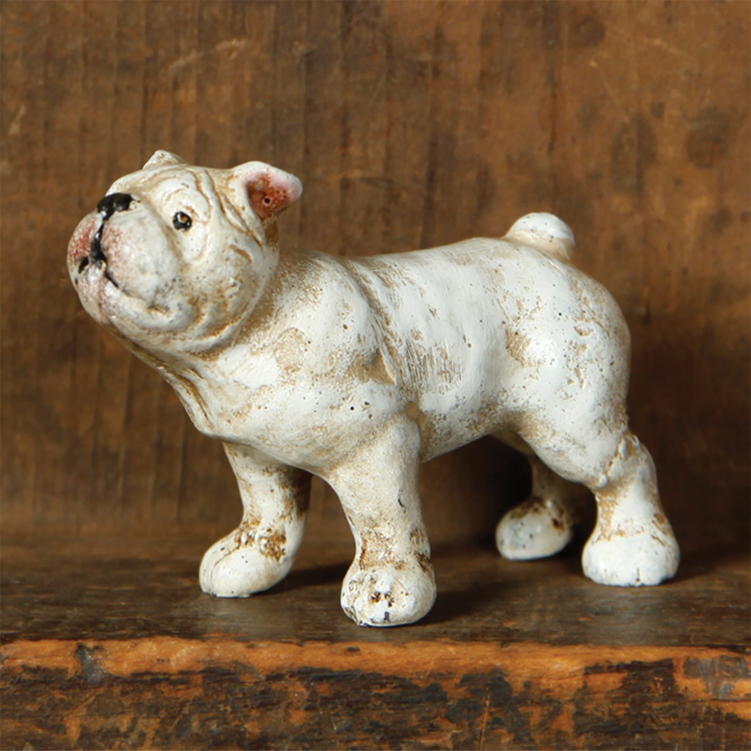 Distressed Hand-Painted Cast Iron Dog Breeds
