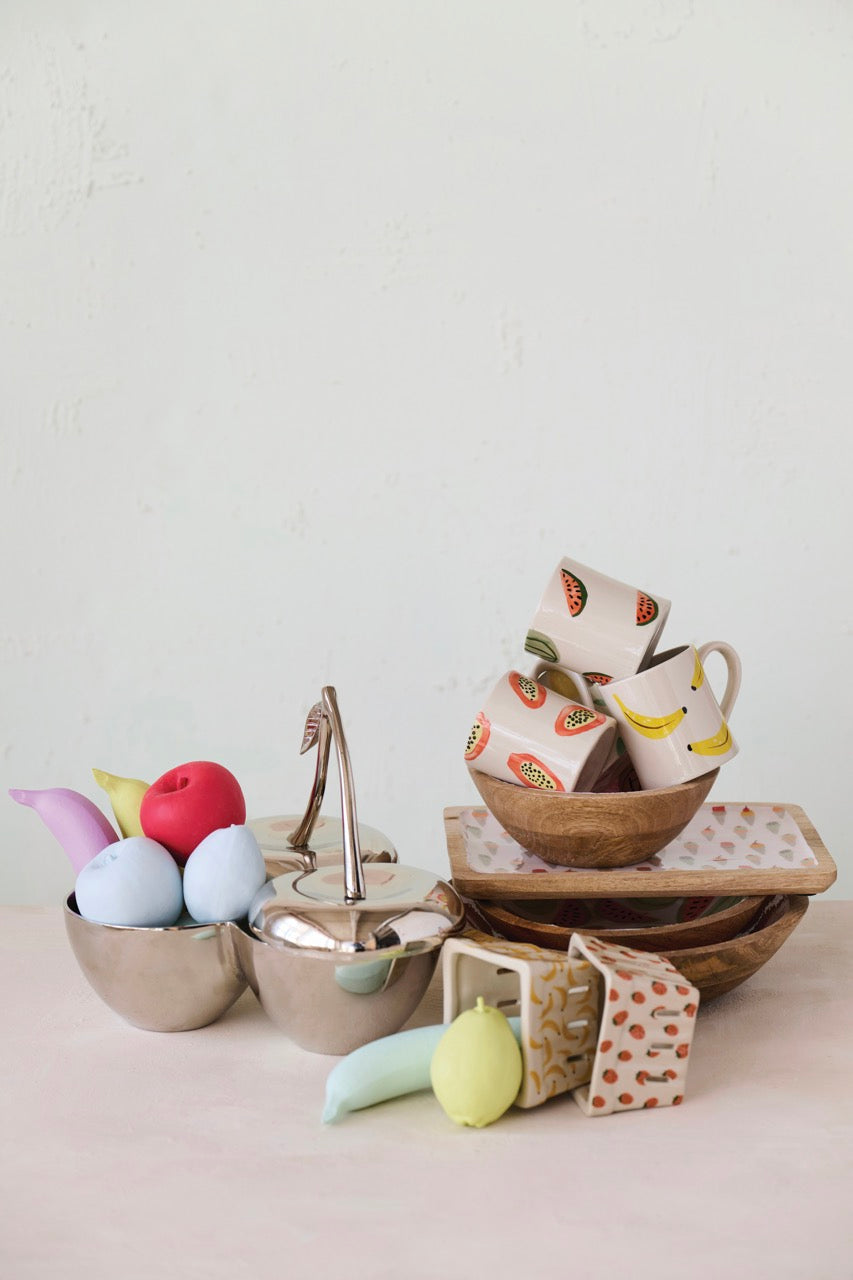 Pastel Resin Decorative Fruit