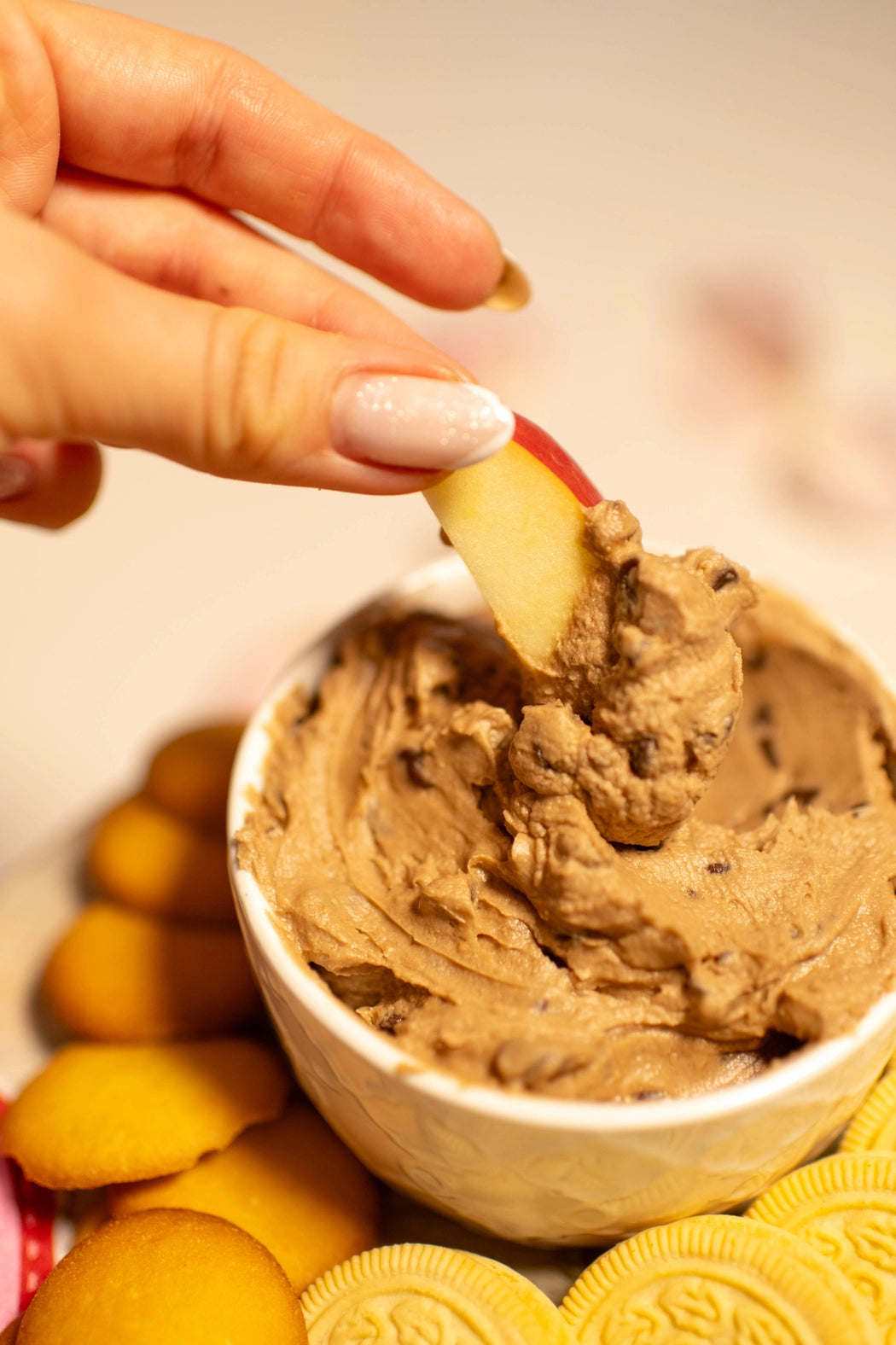Chocolate Chip Cookie Dough Cheesecake Dip Mix | Carmie's