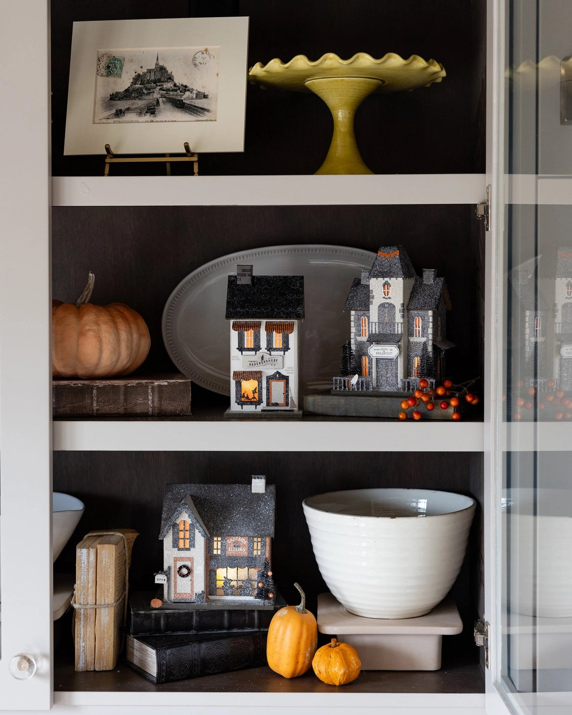 Witch Haberdashery Lighted Halloween Village House