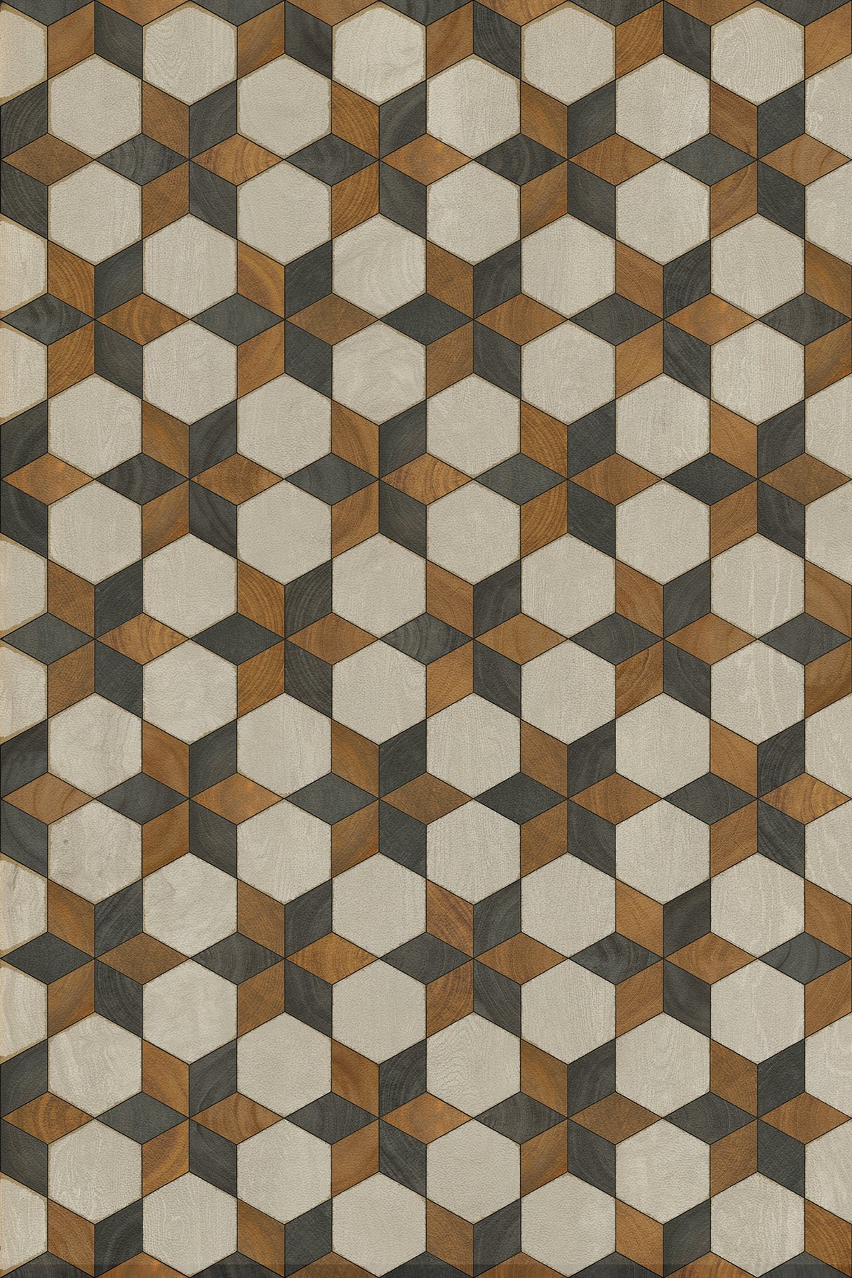 20'' x 30'' Vinyl Floorcloth (Artisanry – Illuminated – Neutron Star)