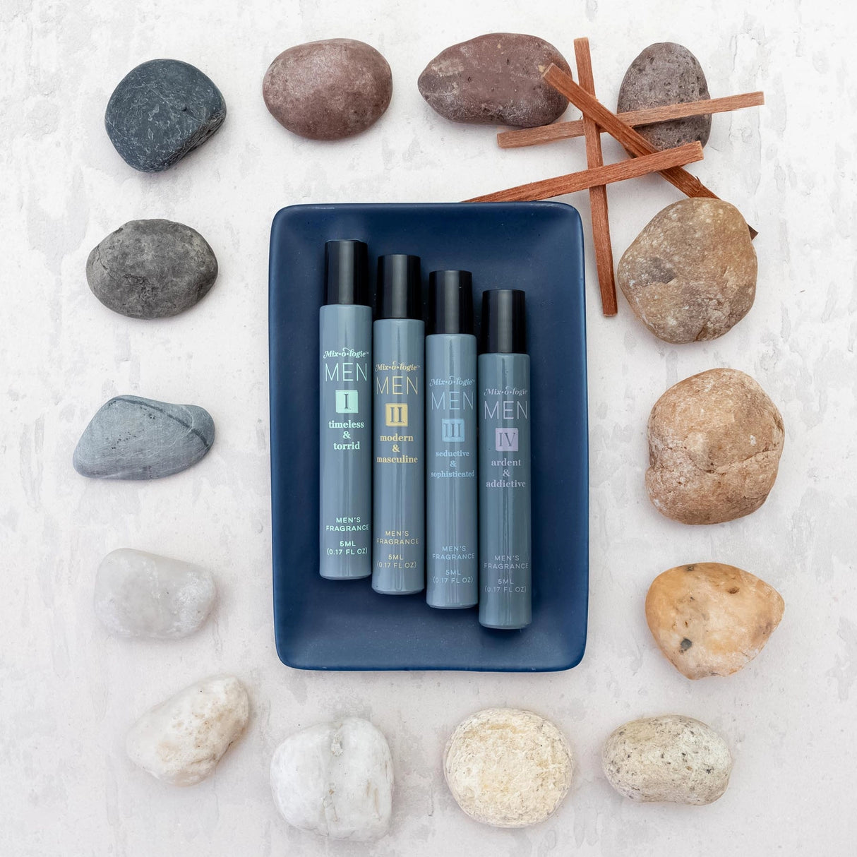 Modern & Masculine Men's Roll On Cologne | Mixologie