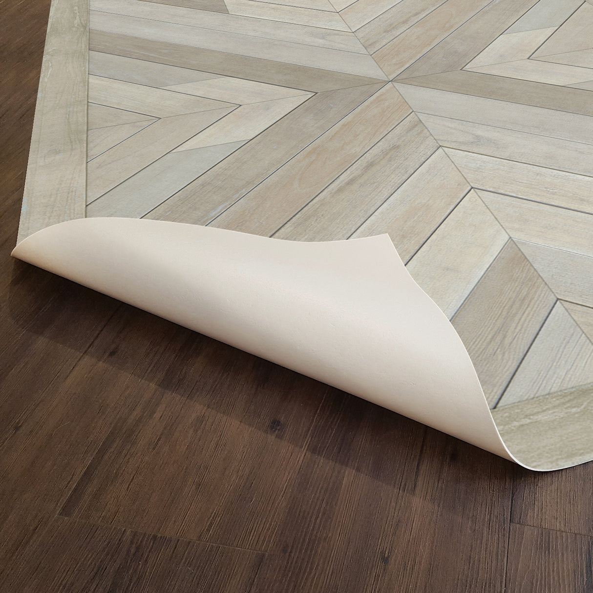 20'' x 30'' Vinyl Floorcloth (Norwegian – Bohemian – Alps)