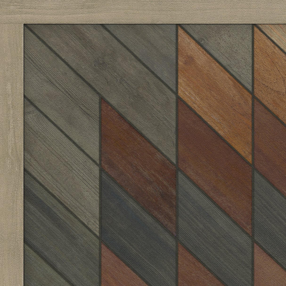 20'' x 30'' Vinyl Floorcloth (Norwegian – Wicklow – Glendalough)