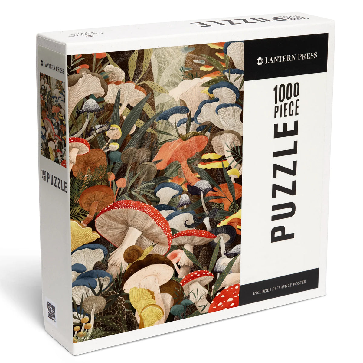 Woodland Mushrooms Jigsaw Puzzle – Rust & Cinder