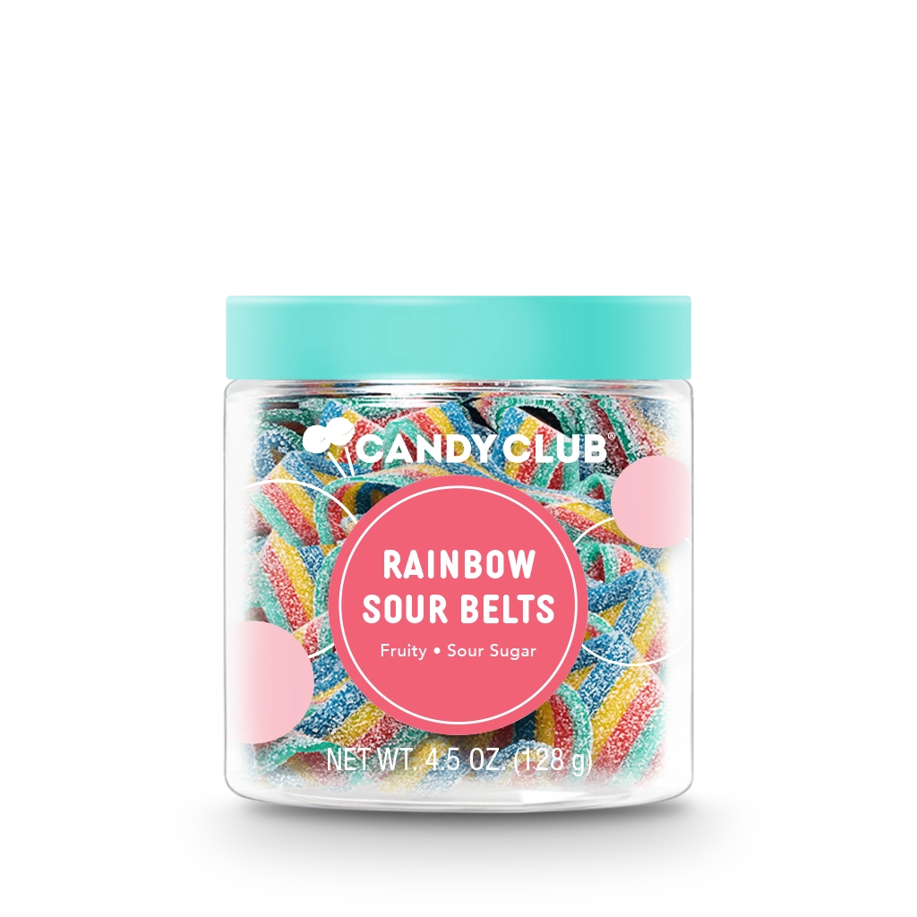 Rainbow Sour Belts | Candy Club