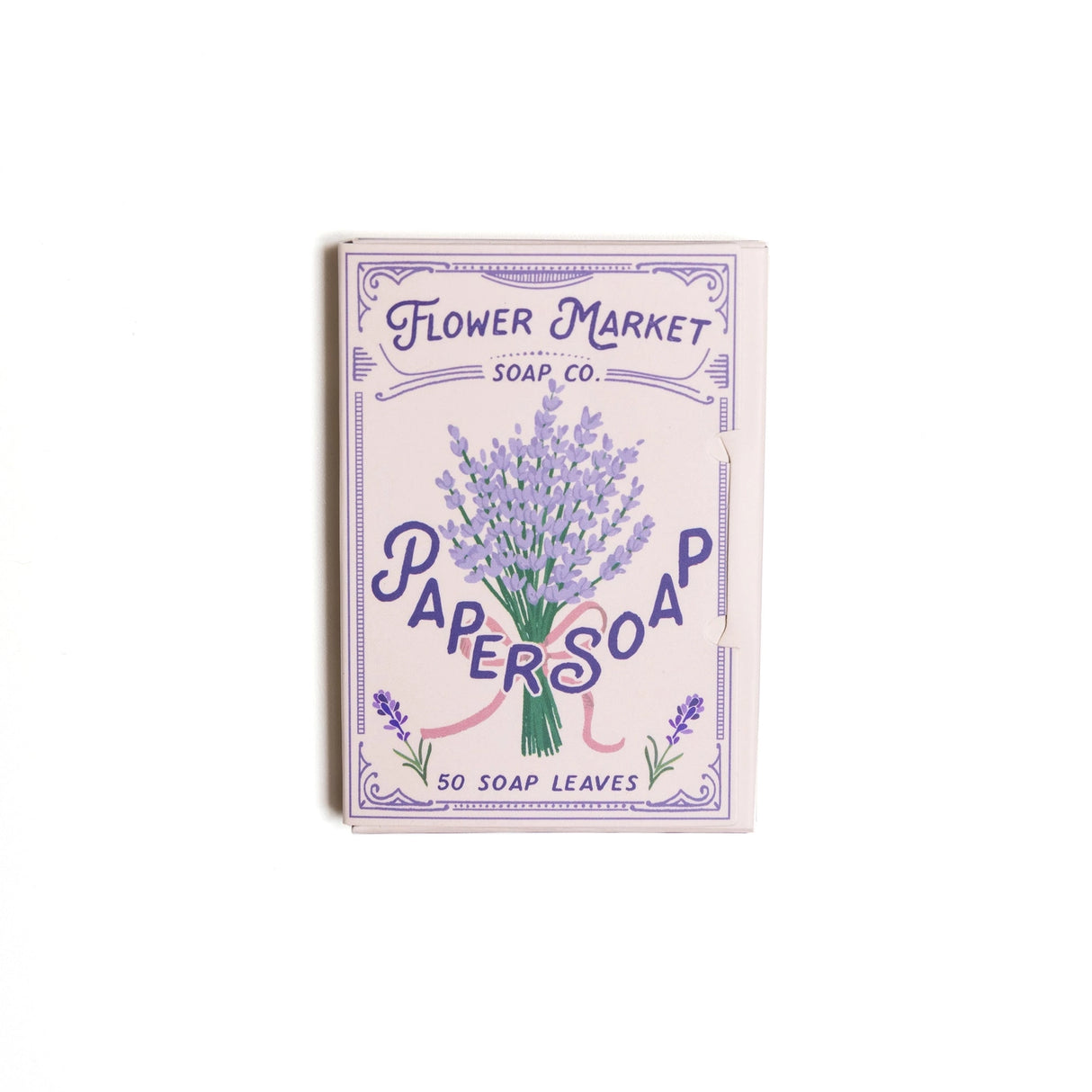 Lavender Paper Soap Travel Sheets