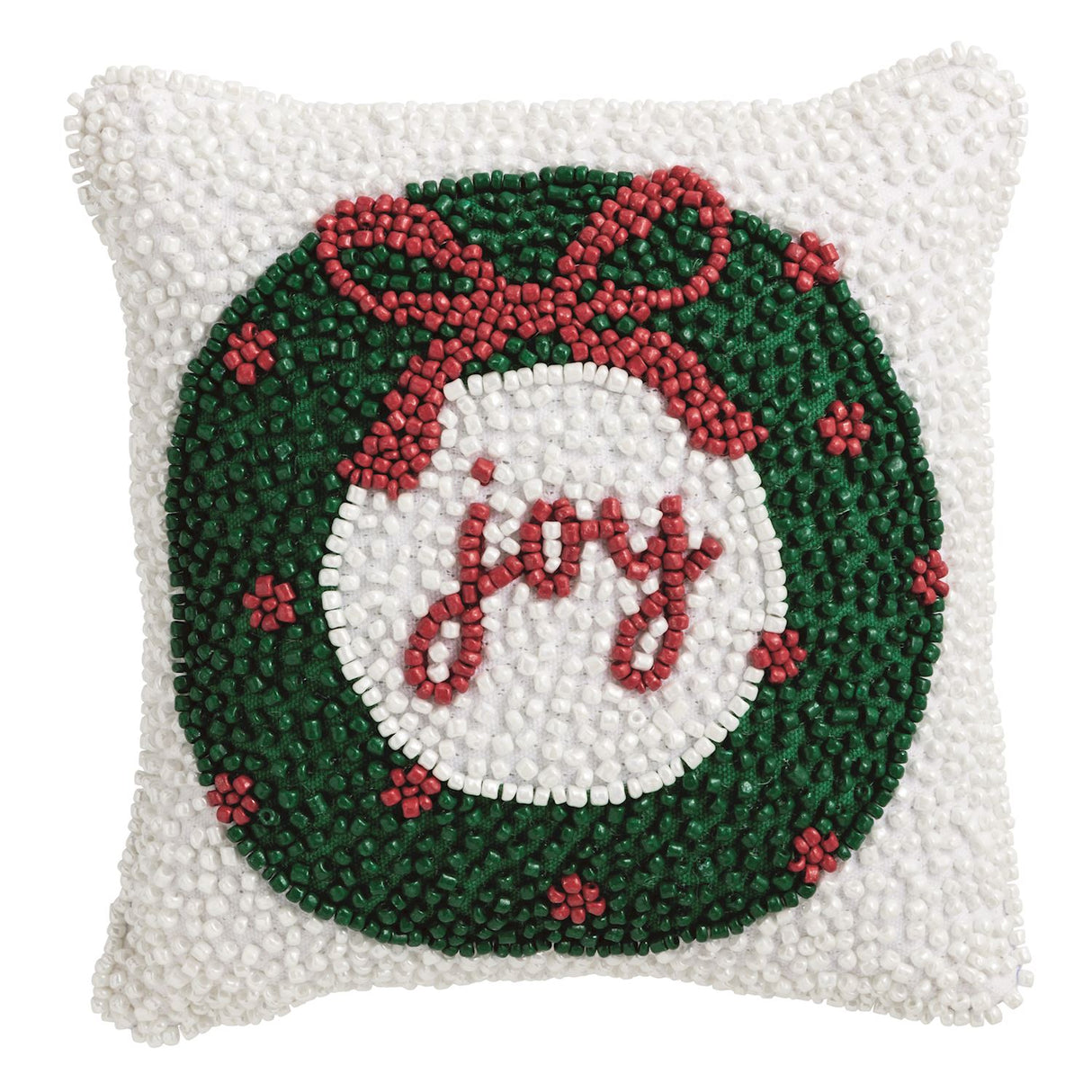 Beaded Mini Christmas Pillows | 3 Styles