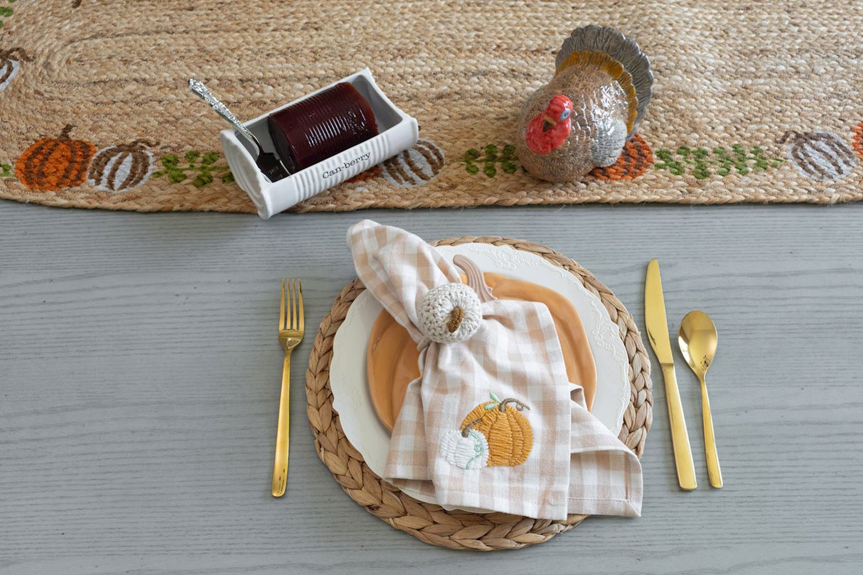 Can-Berry Ceramic Dish Set with Serving Spatula