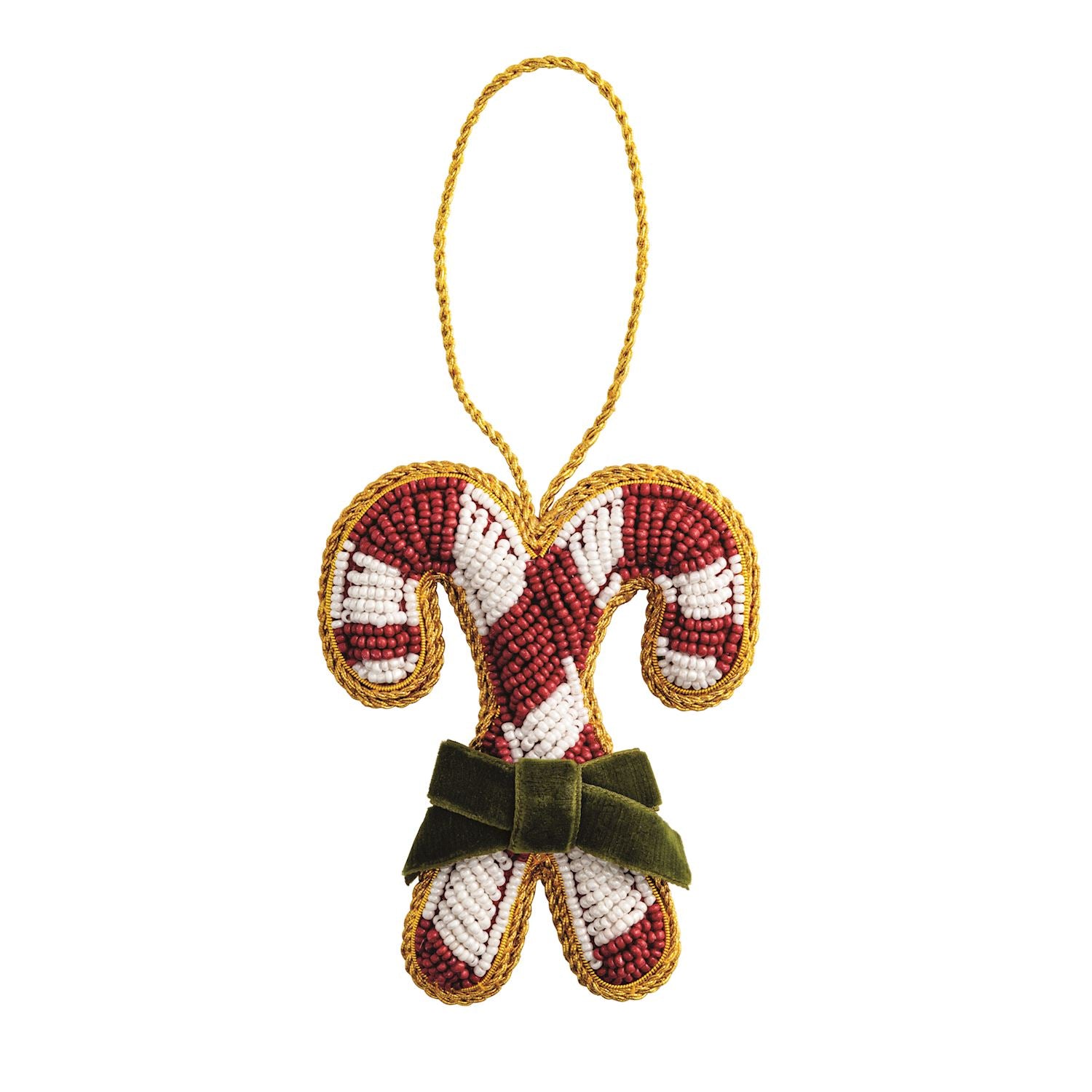 Beaded Holiday Ornaments | 4 Styles