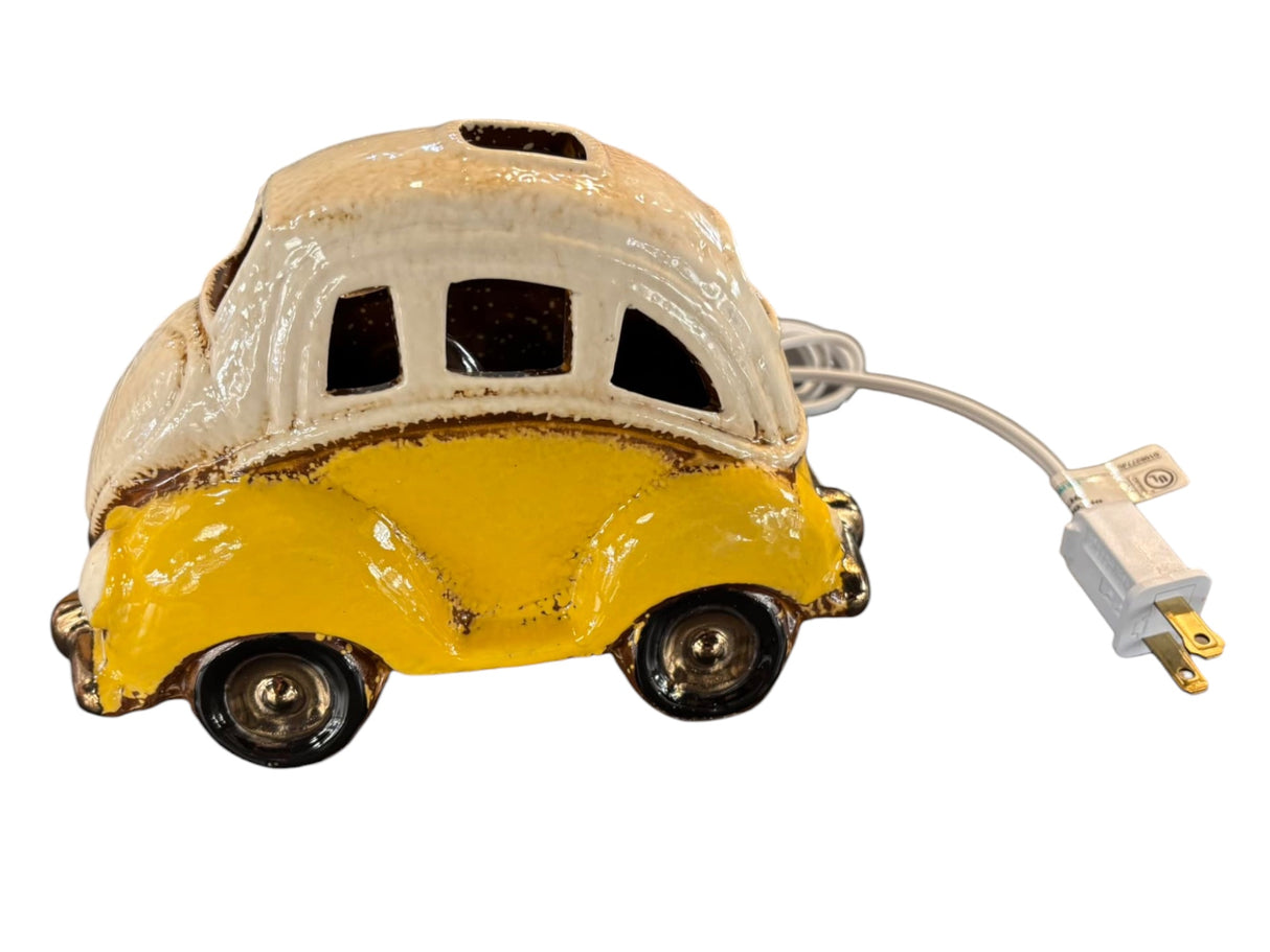 Ceramic Yellow VW Bug Night Light