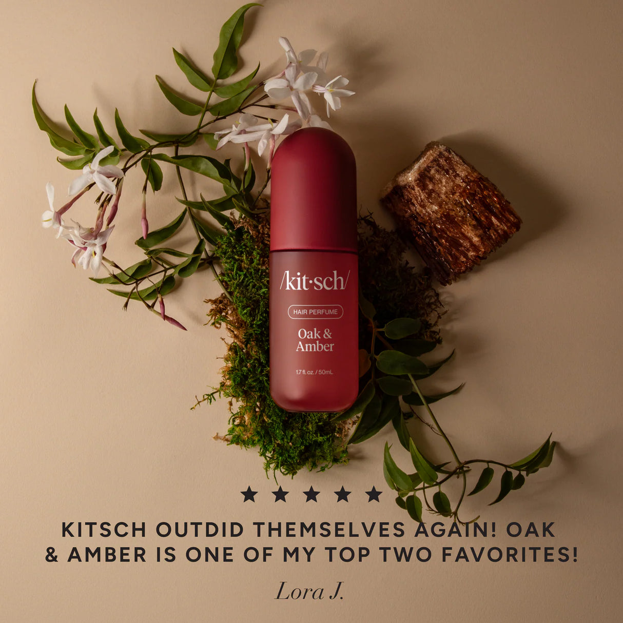 Oak & Amber Hair Perfume | Kitsch