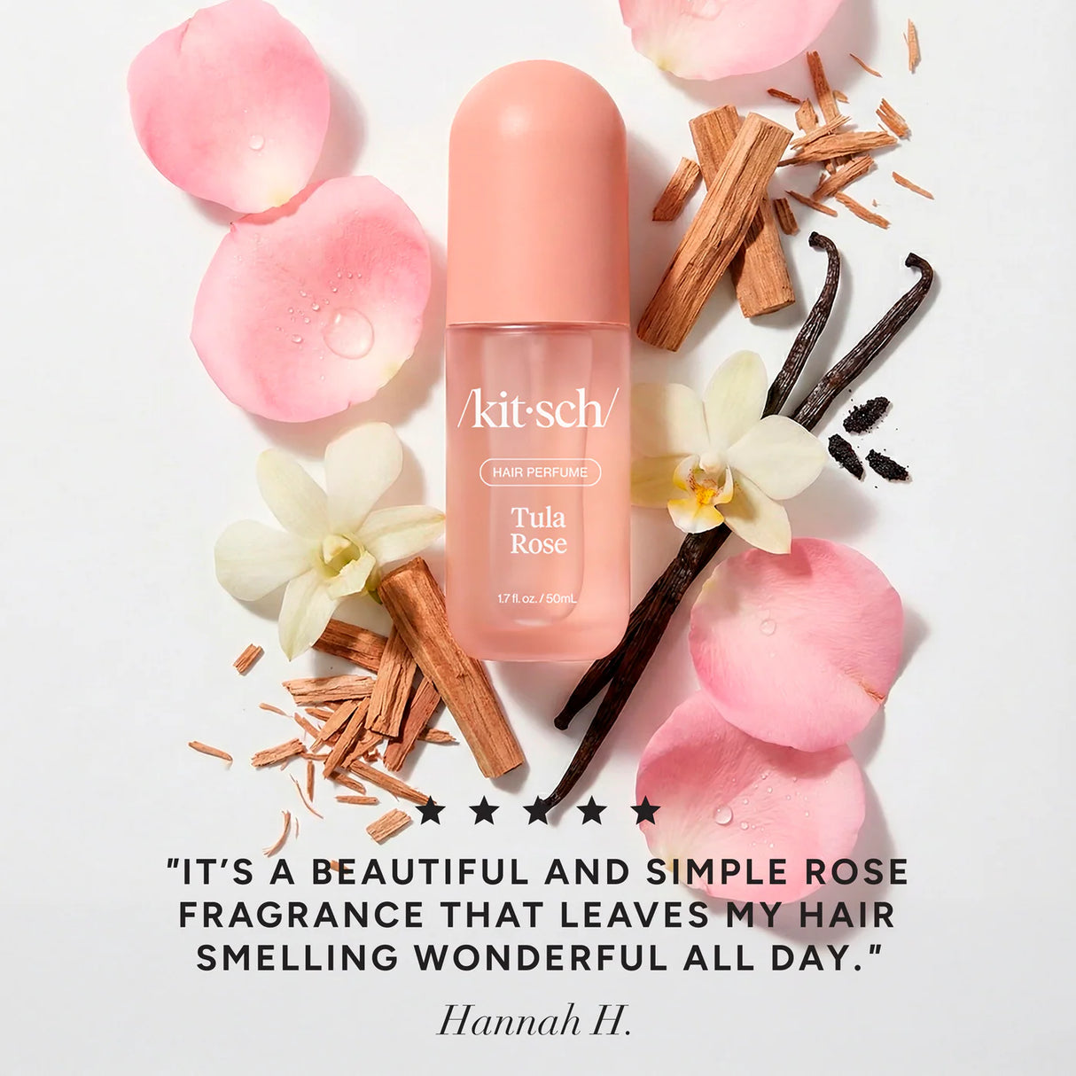 Tula Rose Hair Perfume | Kitsch