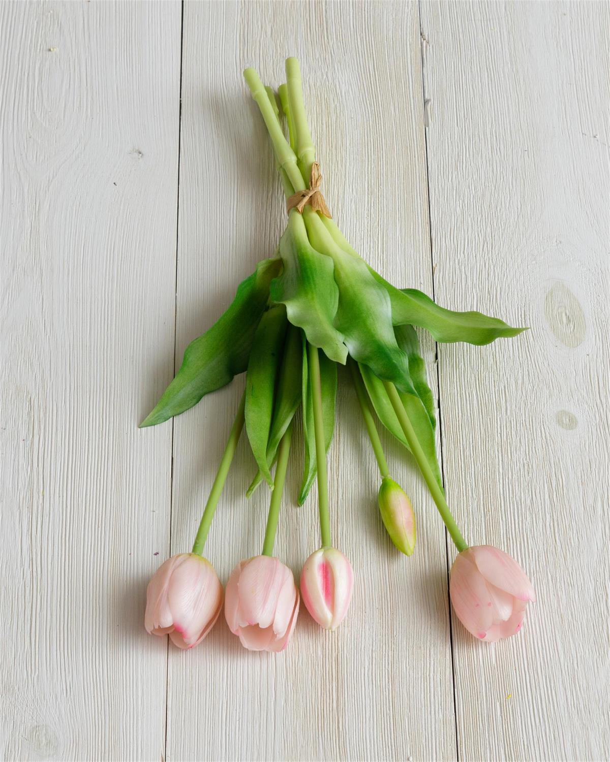 Real Touch Tulip Bundle Bouquet | 5 Colors