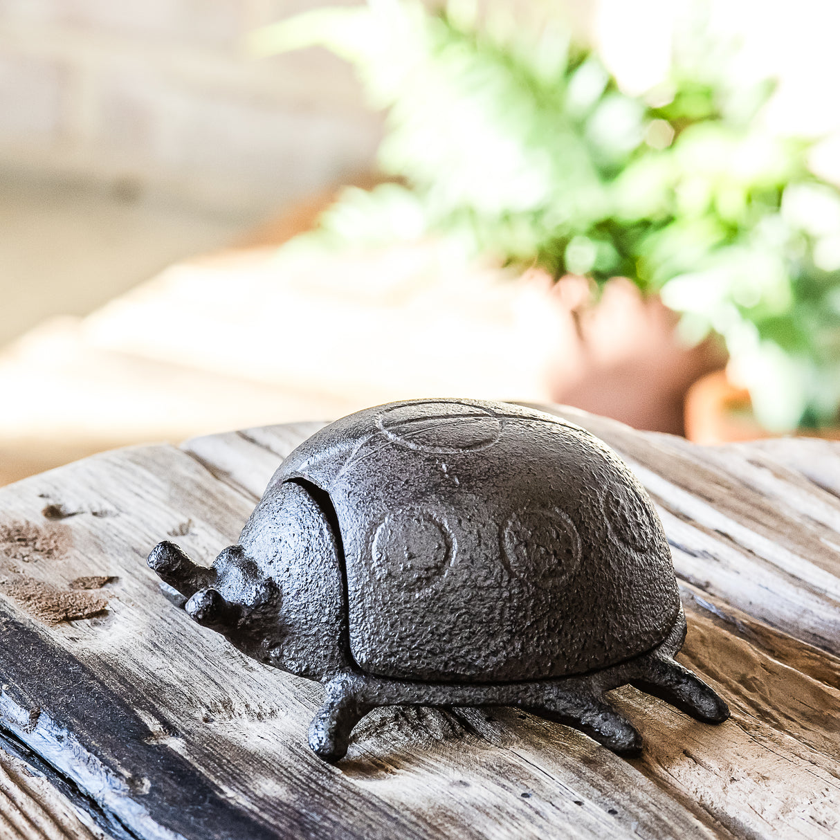 Cast Iron Ladybug Key Holder