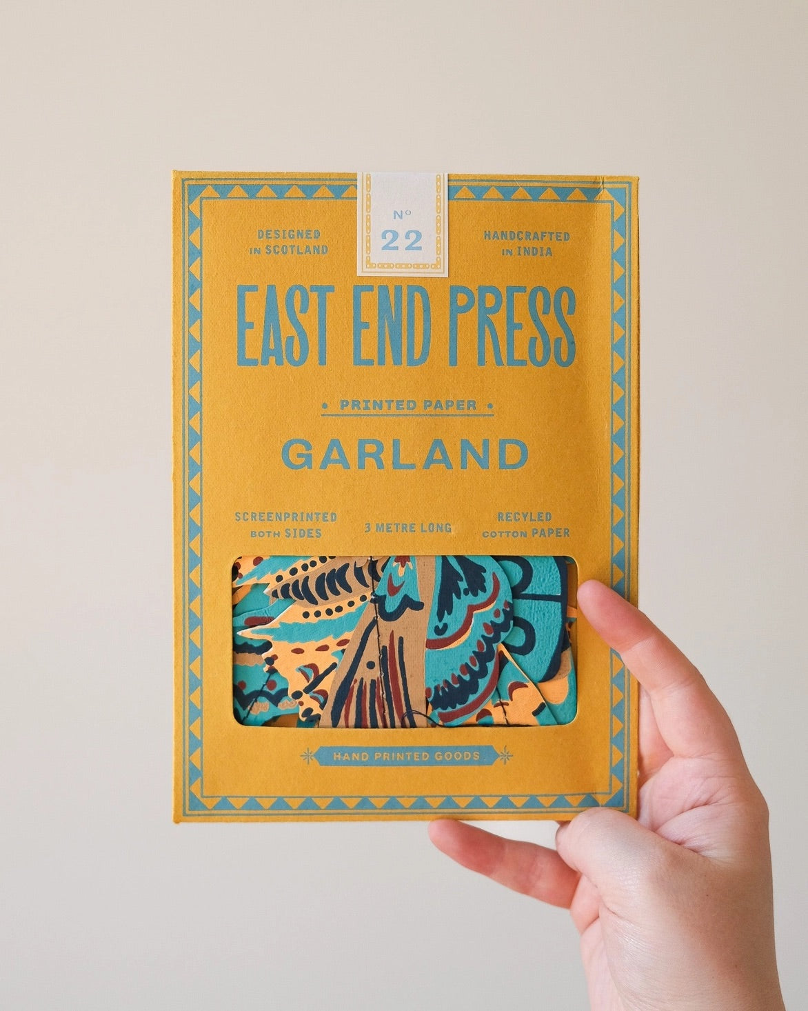 Hand-Sewn Moths Paper Garland | East End Press