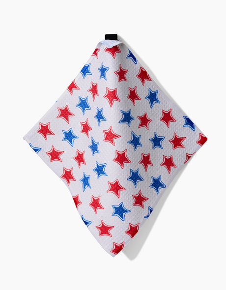 Funky Stars USA Geometry Dishcloths | 3-Pack