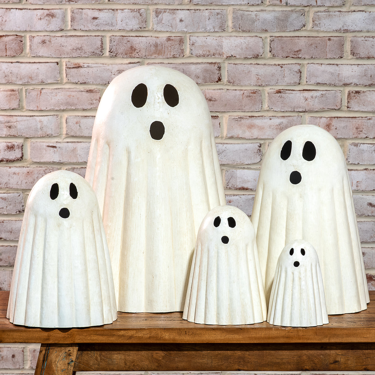Nesting Metal Ghost Figure