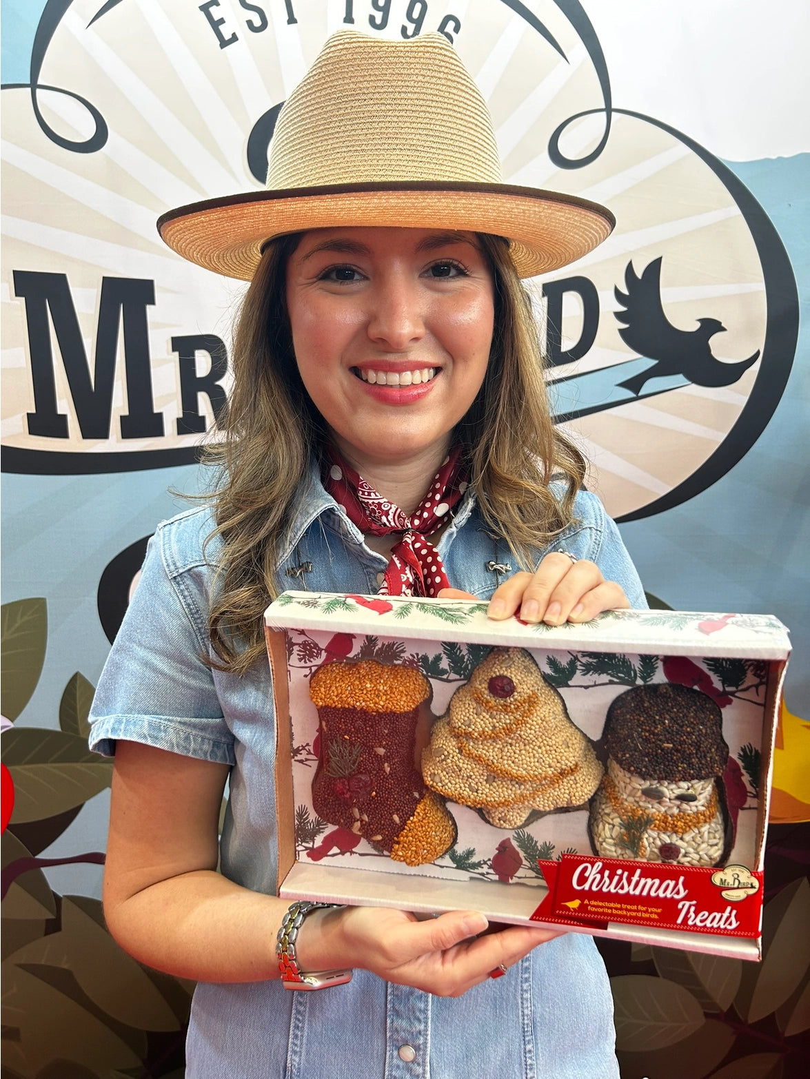 Christmas Cookie Bird Seed Treat | Mr. Bird