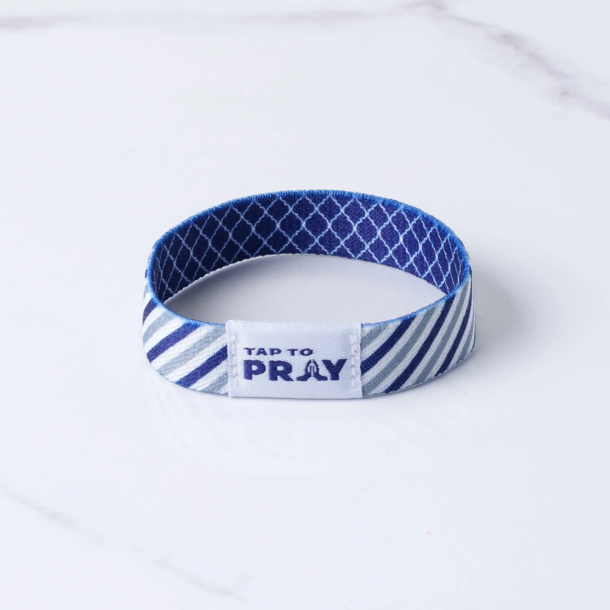 Graphite & Ink Tap to Pray Wristband