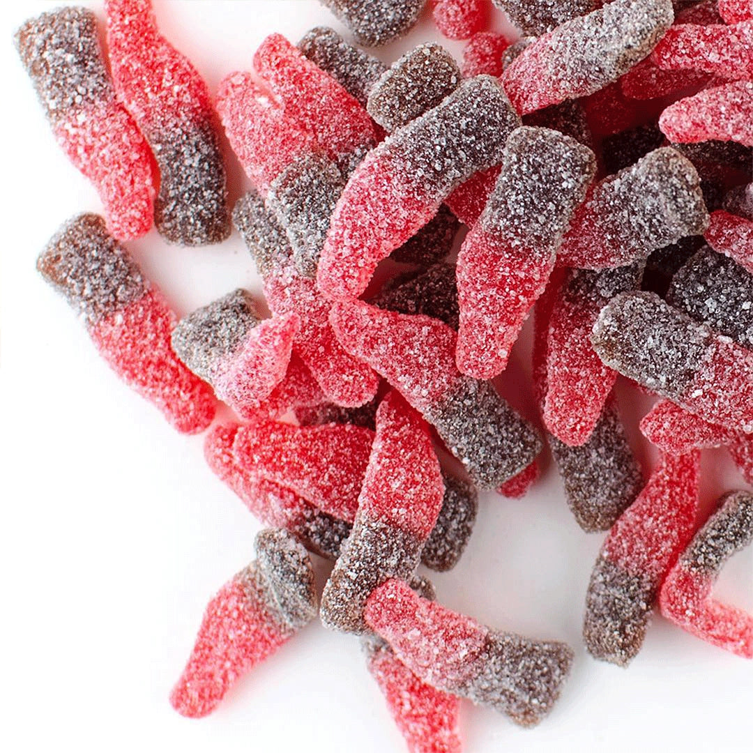 Sour Cherry Cola Bottles | Candy Club