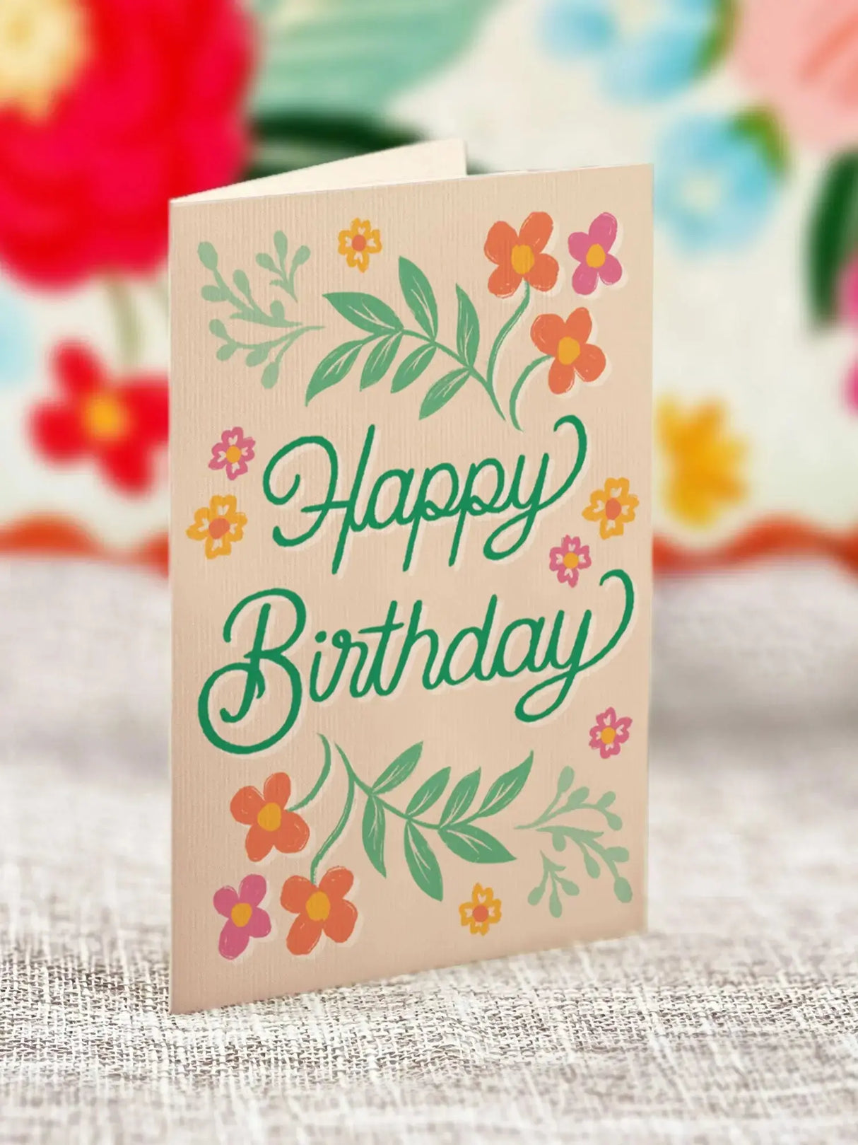 Mini Blooming Birthday Cake Pop-Up Card | FreshCut Paper