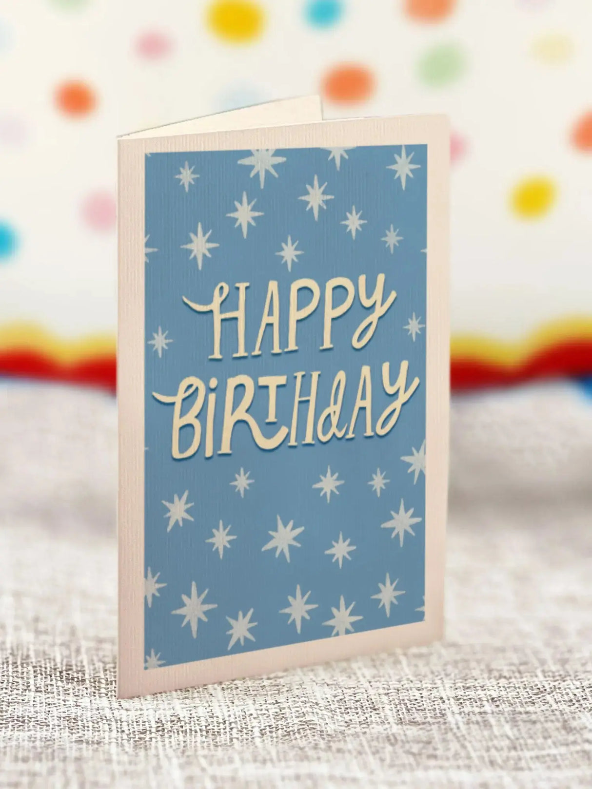 Mini Confetti Birthday Cake Pop-Up Card | FreshCut Paper