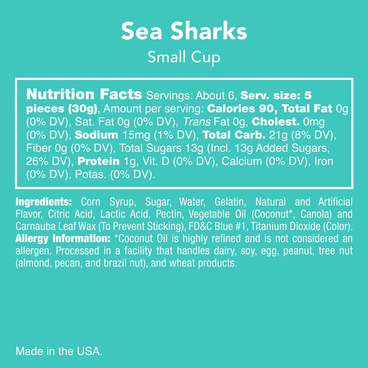 Sea Sharks Gummies | Candy Club