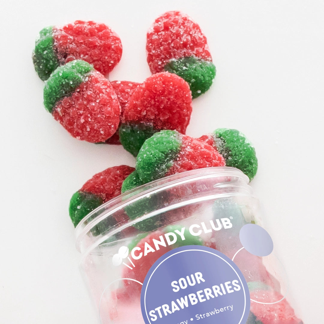 Sour Strawberries Gummies | Candy Club