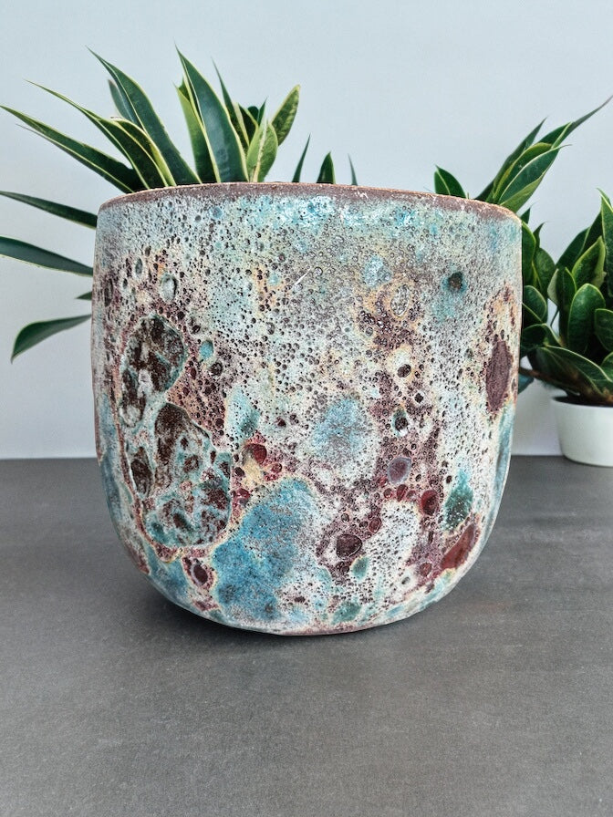 Volcano Finish Coarse Terracotta Planter | 3 Sizes
