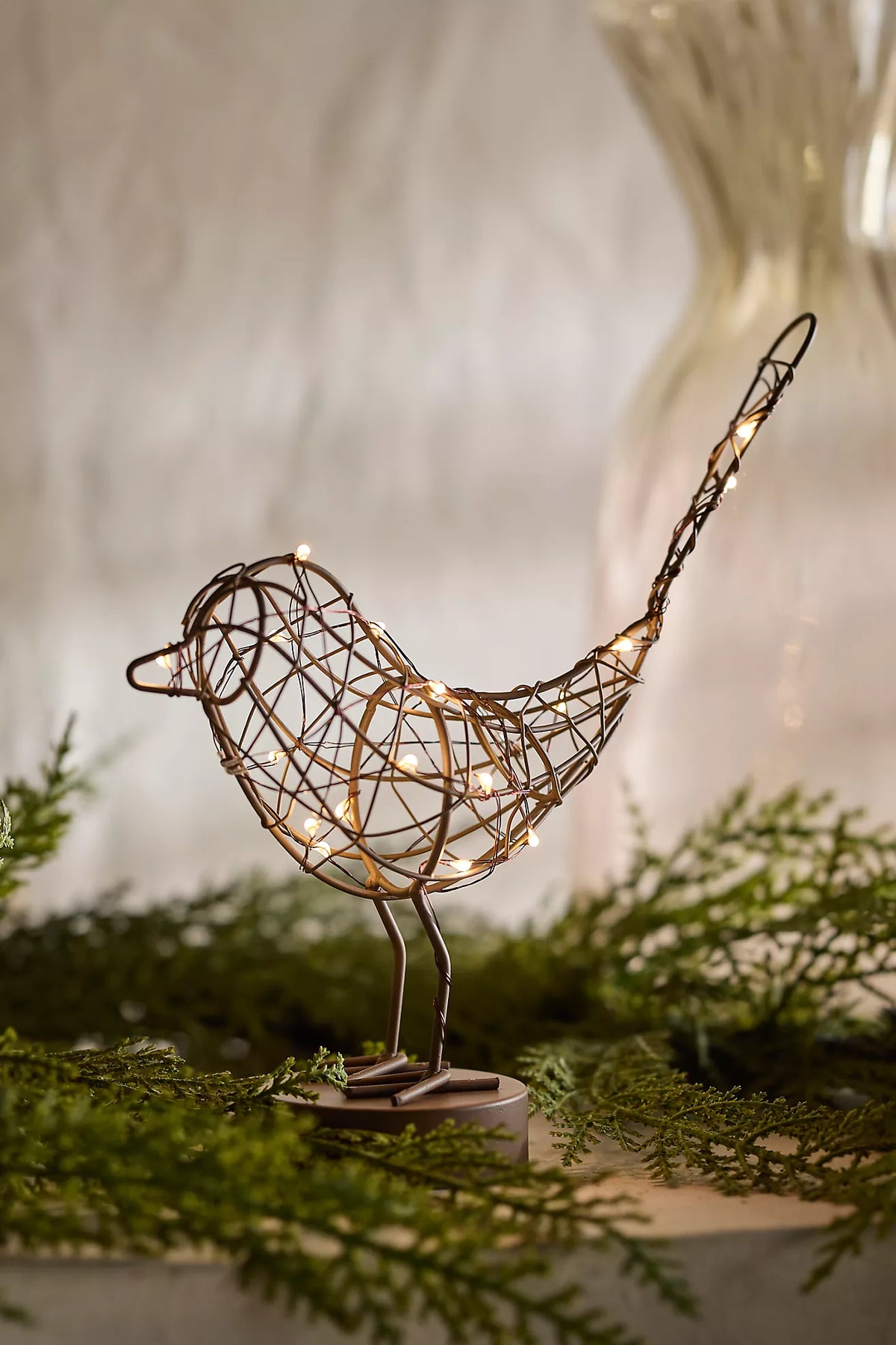 Robin Bird Wire LED Table Light