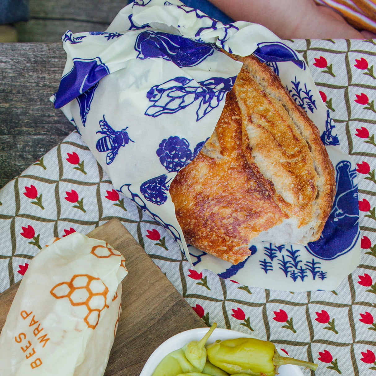 Bee’s Wrap Bees & Bears Bread Wrap