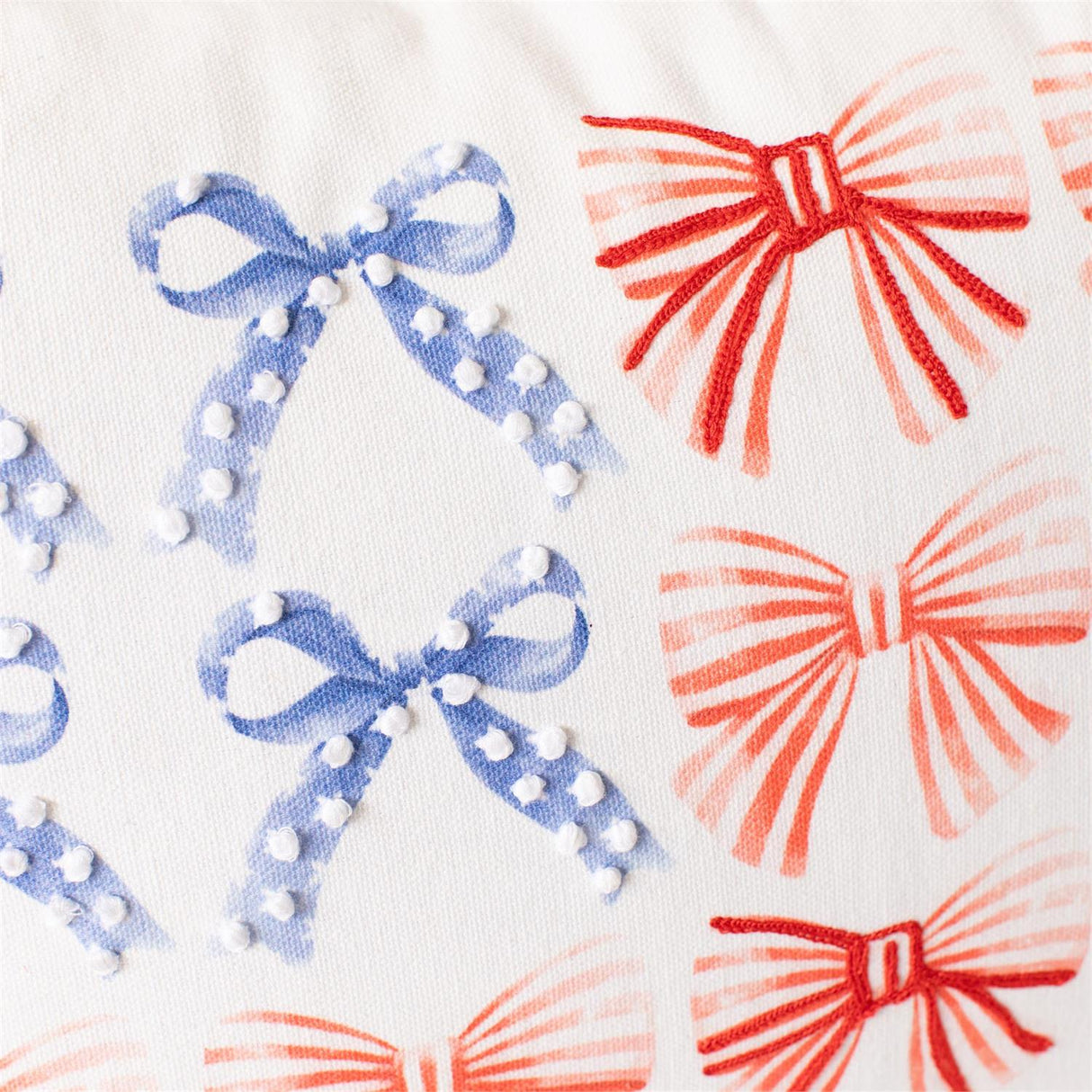 Liberty Ribbons & Bows Lumbar Pillow