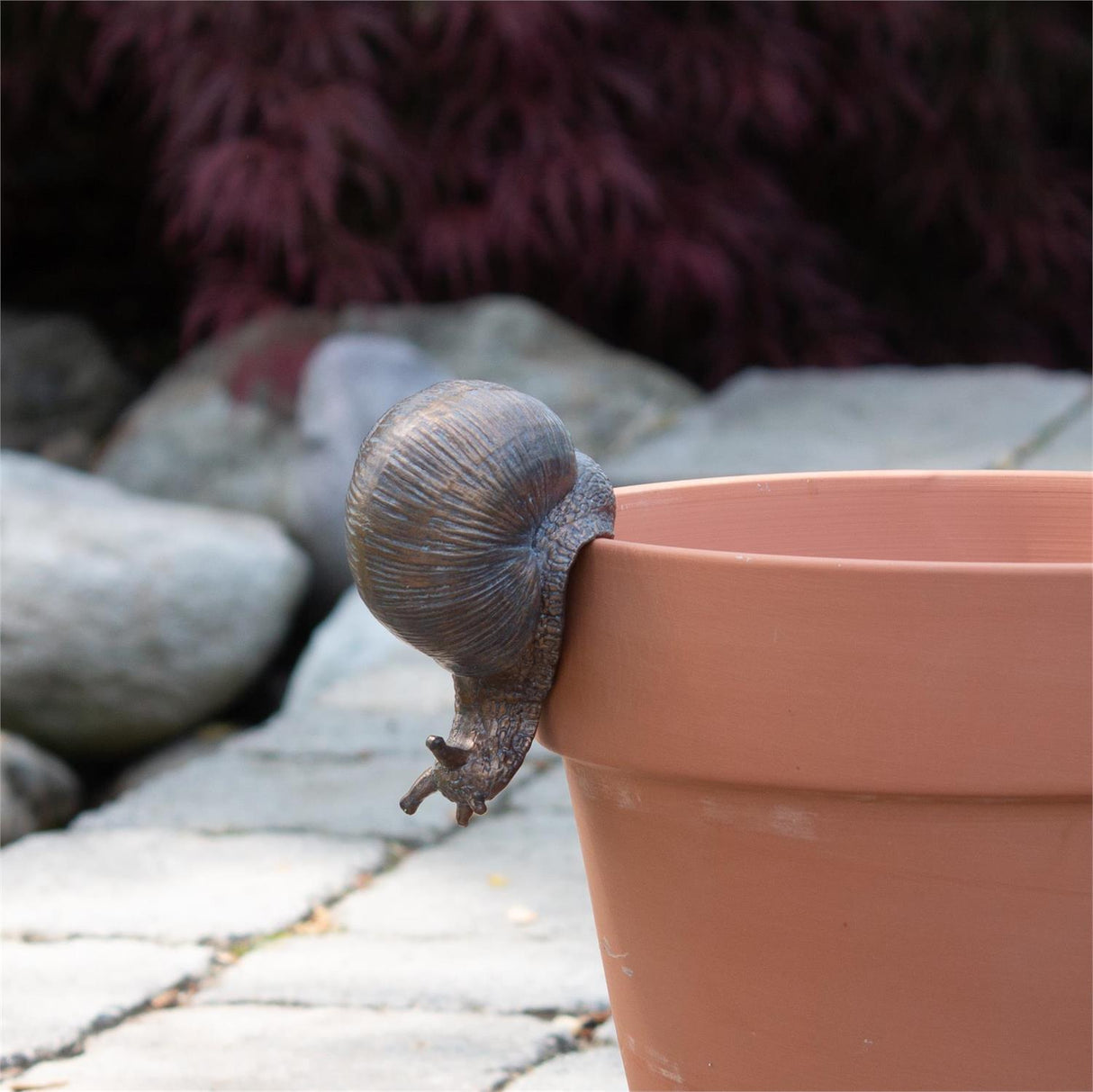 Resin Snail Pot Hugger