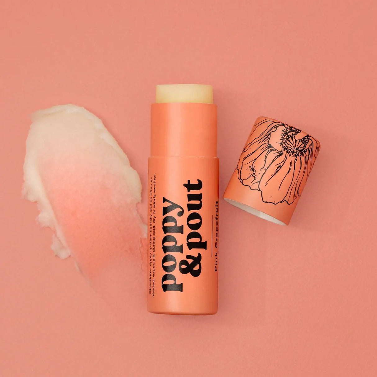 Poppy & Pout All-Natural Lip Balm | Multiple Flavors