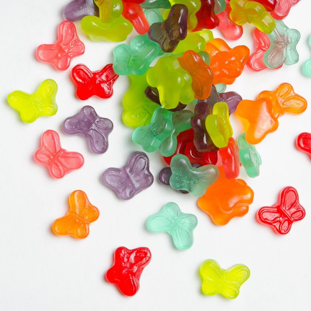 Rainbow Butterflies Gummies | Candy Club