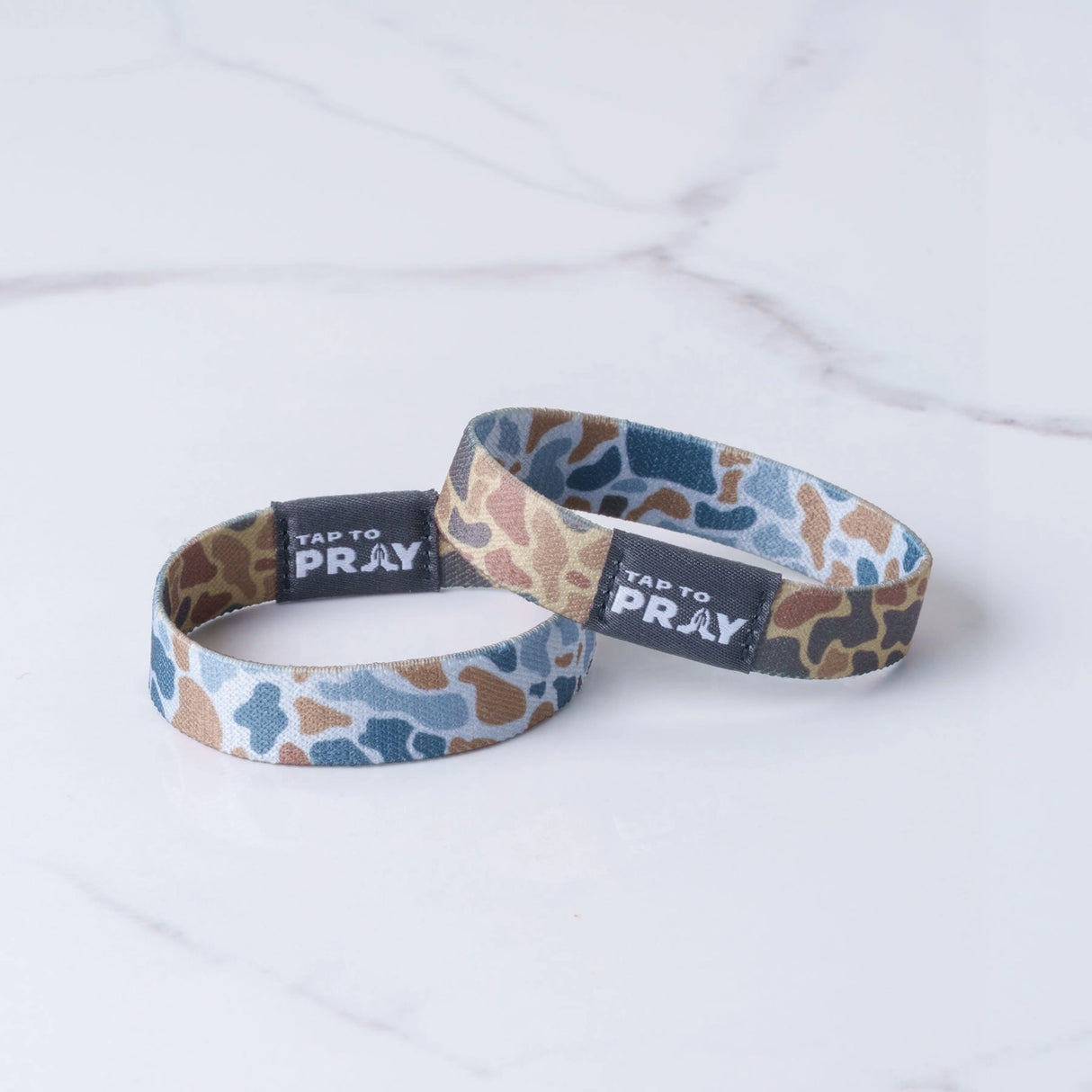 River Rock + Sahara Camo Tap to Pray Wristband