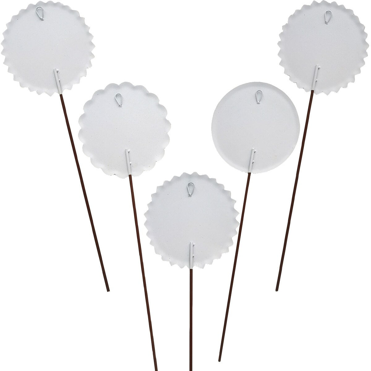 Patriotic Pinwheel Americana Metal Garden Stake