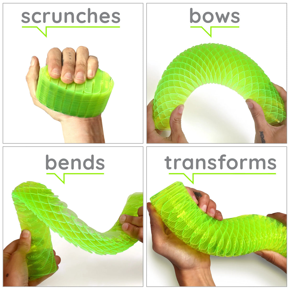 Morf Big Spring Green Sensory Fidget Toy